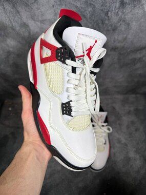 Size 11 | Jordan 4 Red Cement No Box | Pre-Owned